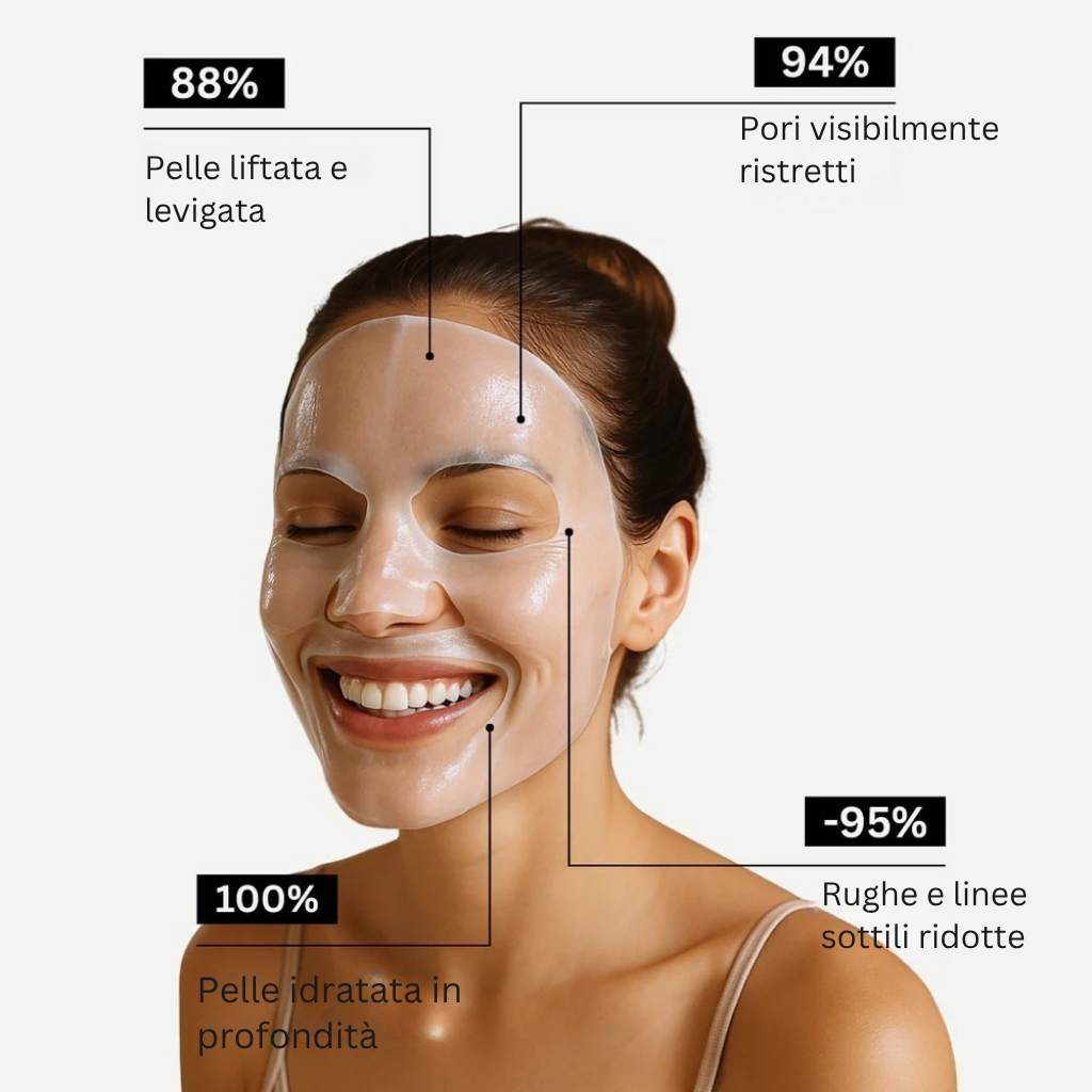 Maschera al bio-collagene