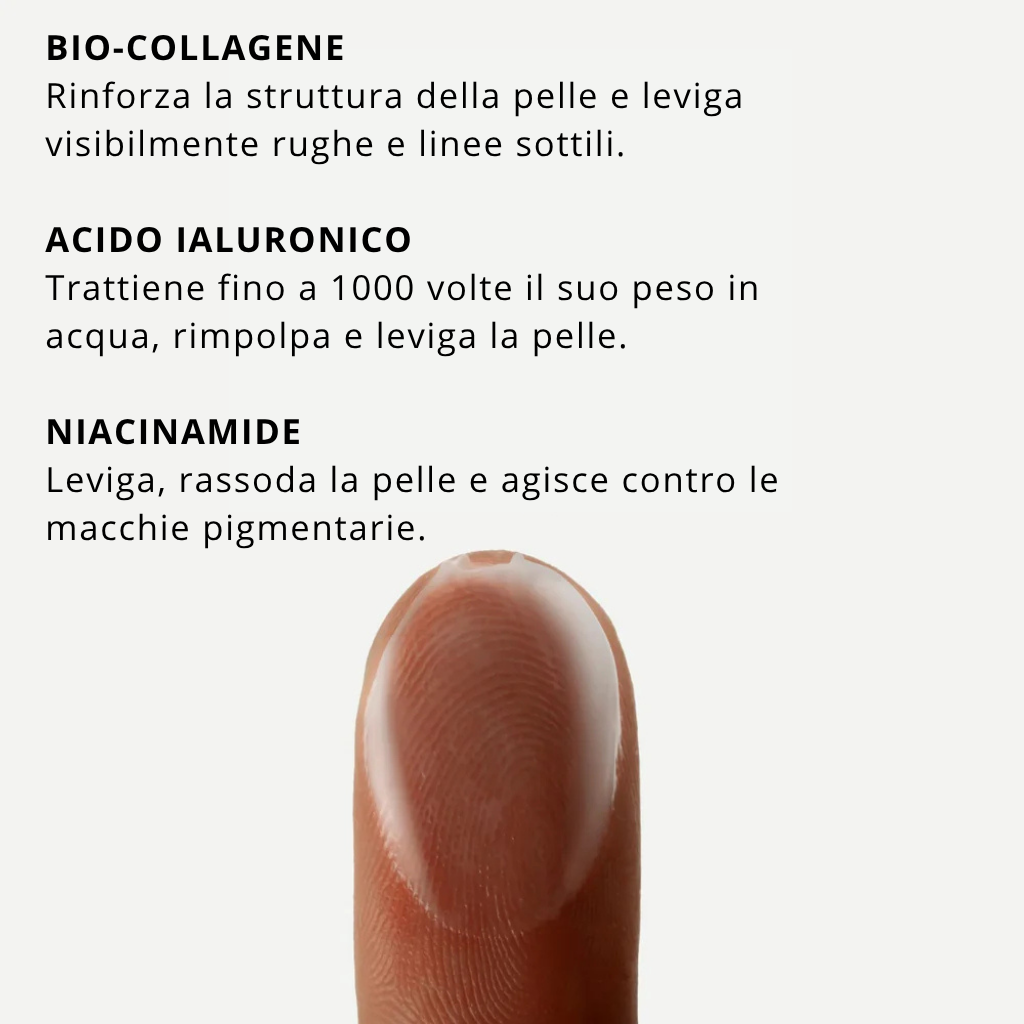 Maschera al bio-collagene