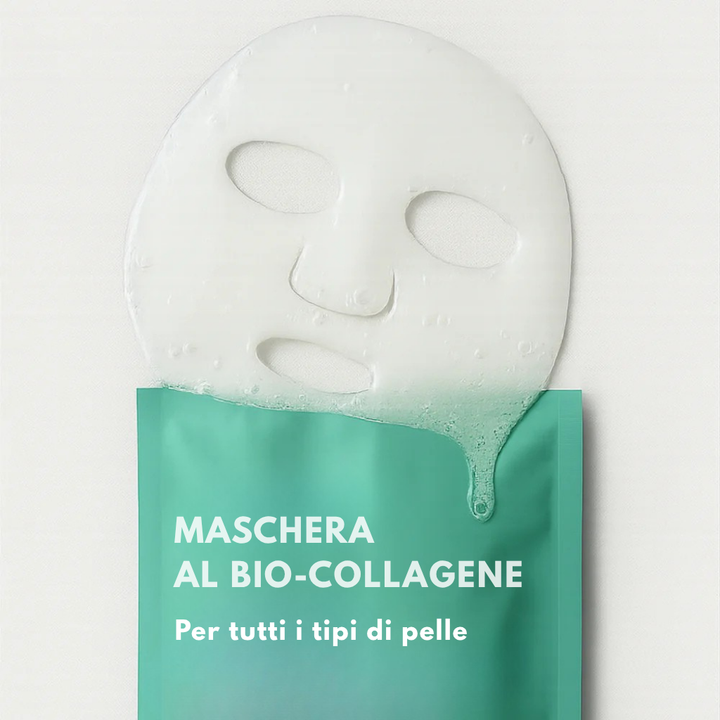 Maschera al bio-collagene