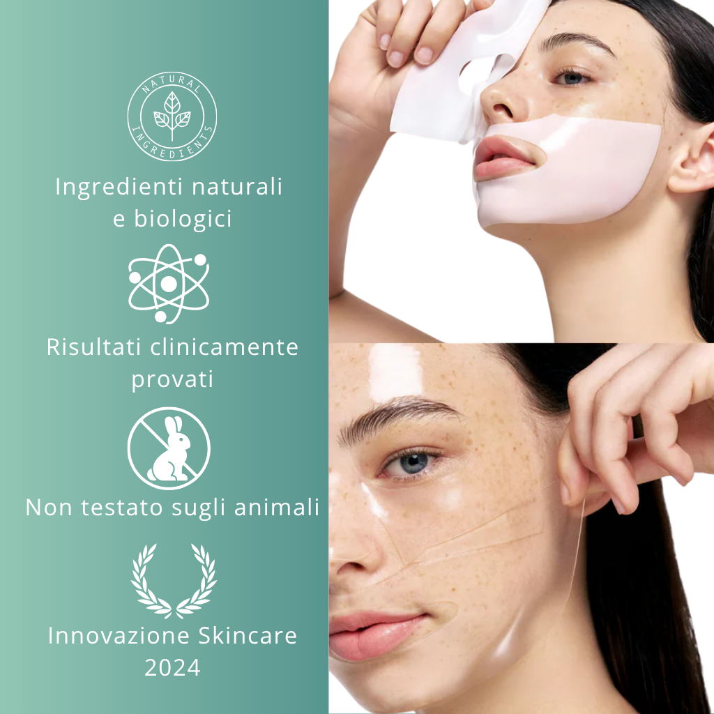 Maschera al bio-collagene