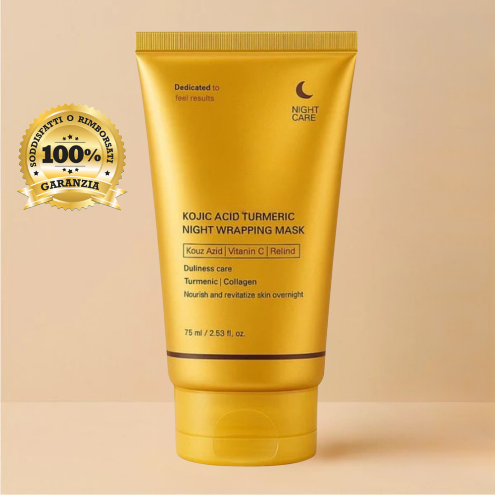 Maschera Coreana con Curcuma e Collagene